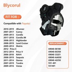 Blycorul Toyota 4Runner actuator ensuring reliable replacement