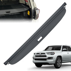 Blycorul trunk cargo cover with carbon fiber ends shields valuables and maintains a sleek look.