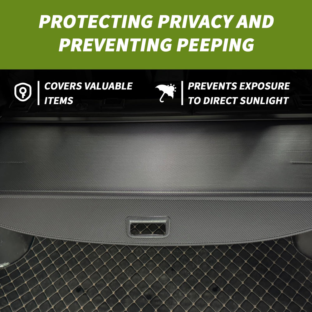 Blycorul privacy shade showing anti-peeping design for concealed cargo