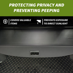 Blycorul privacy shade showing anti-peeping design for concealed cargo