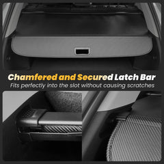 Blycorul privacy shade installed on trunk cover prevents peeking during errands
