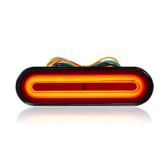 BlyilyB dual-color lamp amber turn signal improves rider visibility.