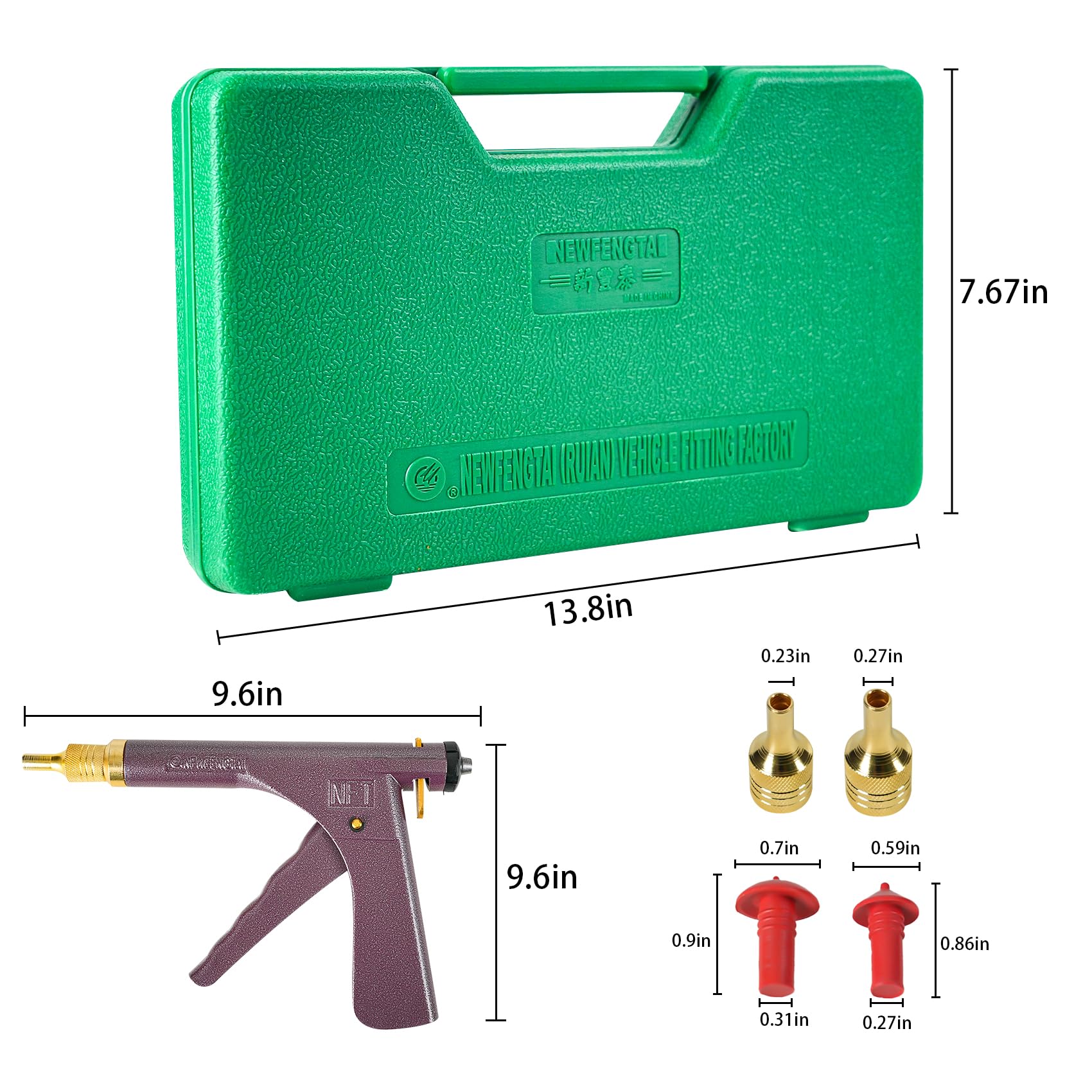 BMDYJK plug gun and tire repair tool enable quick puncture fixes.