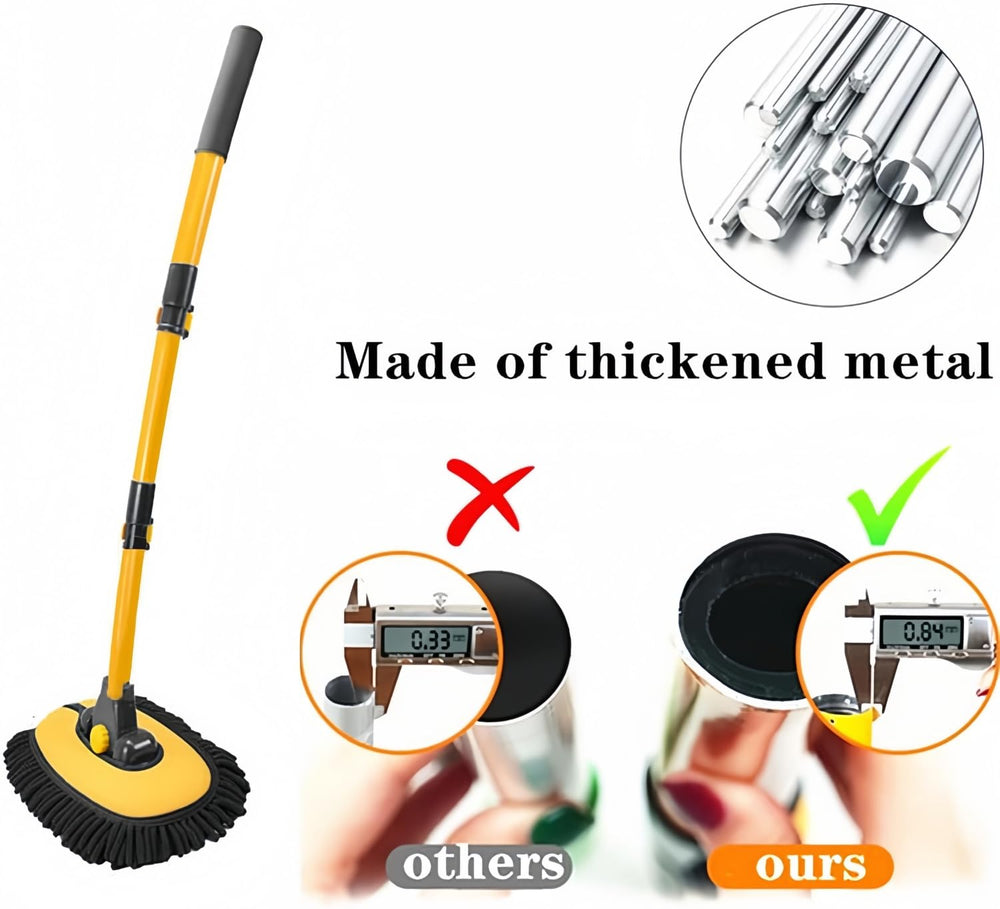 bmlei replacement brush head for versatile car care.