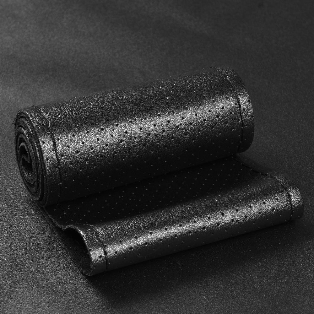 BMLEI leather wrap showing soft padding for comfortable, luxurious driving