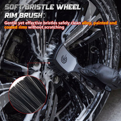 Bmlei tire brush design is heavy-duty and non-deformable for long life