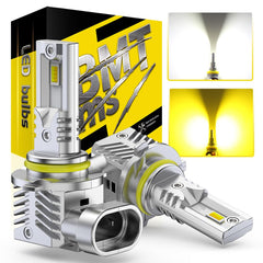 BMT xms 9006 HB4 fog light with 6500K white switchback for clear night driving
