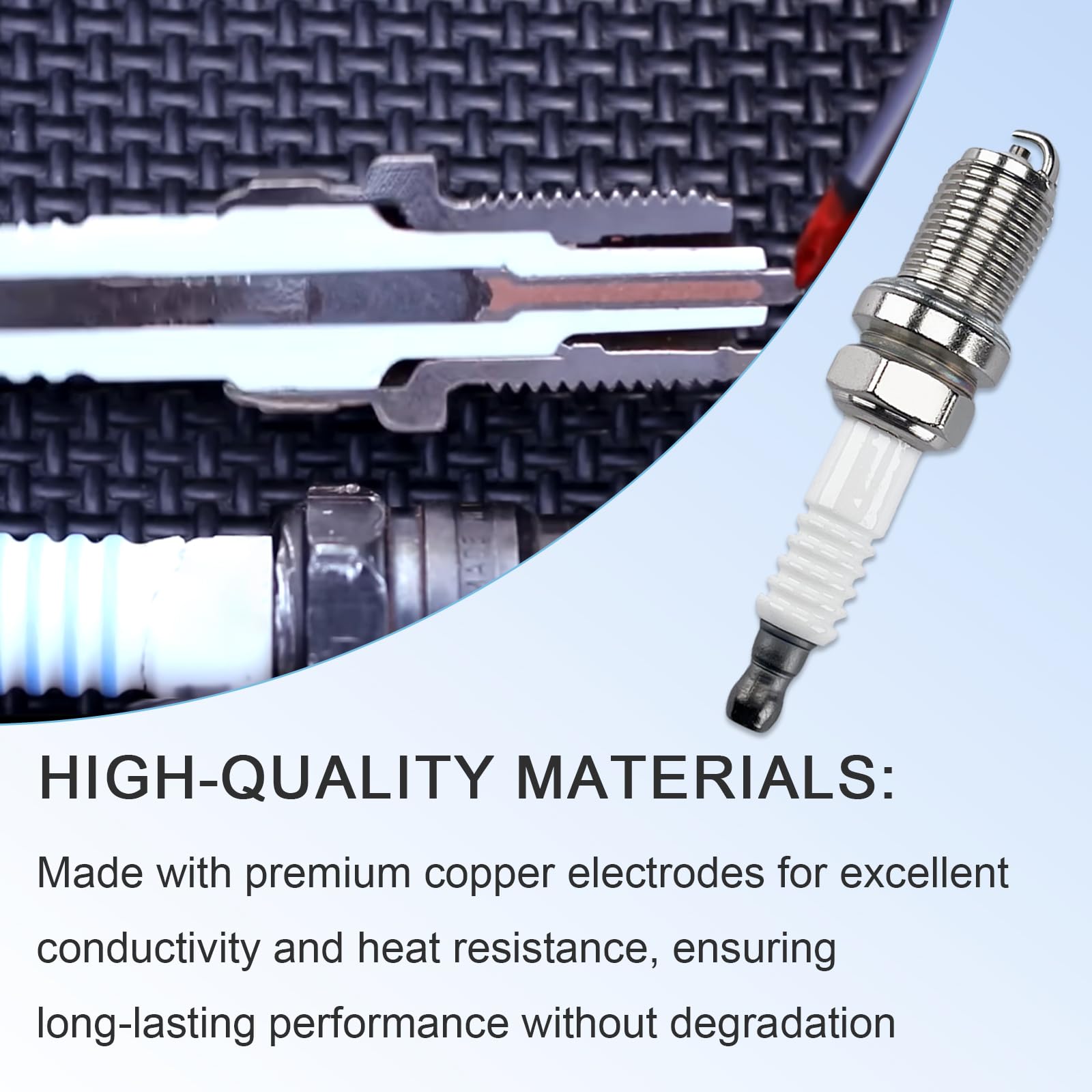 BNWMEPC OE-style replacement sparks simple installation without tools.