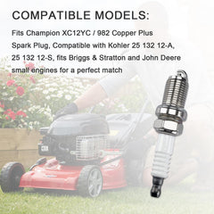 BNWMEPC Briggs & Stratton John Deere compatibility supports mower and generator use.