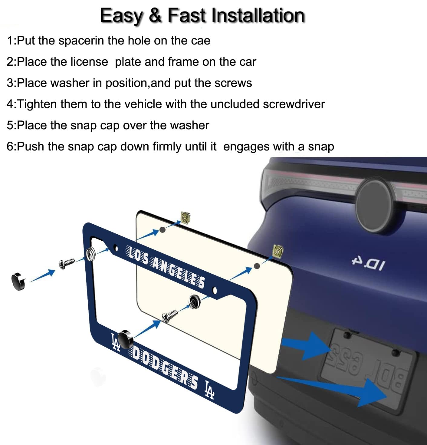 BOARLIDA Dodgers gift-ready frame set appeals to fans.
