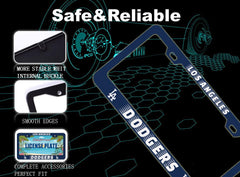 BOARLIDA Dodgers license frame pack shot shows rugged build for long-lasting style.