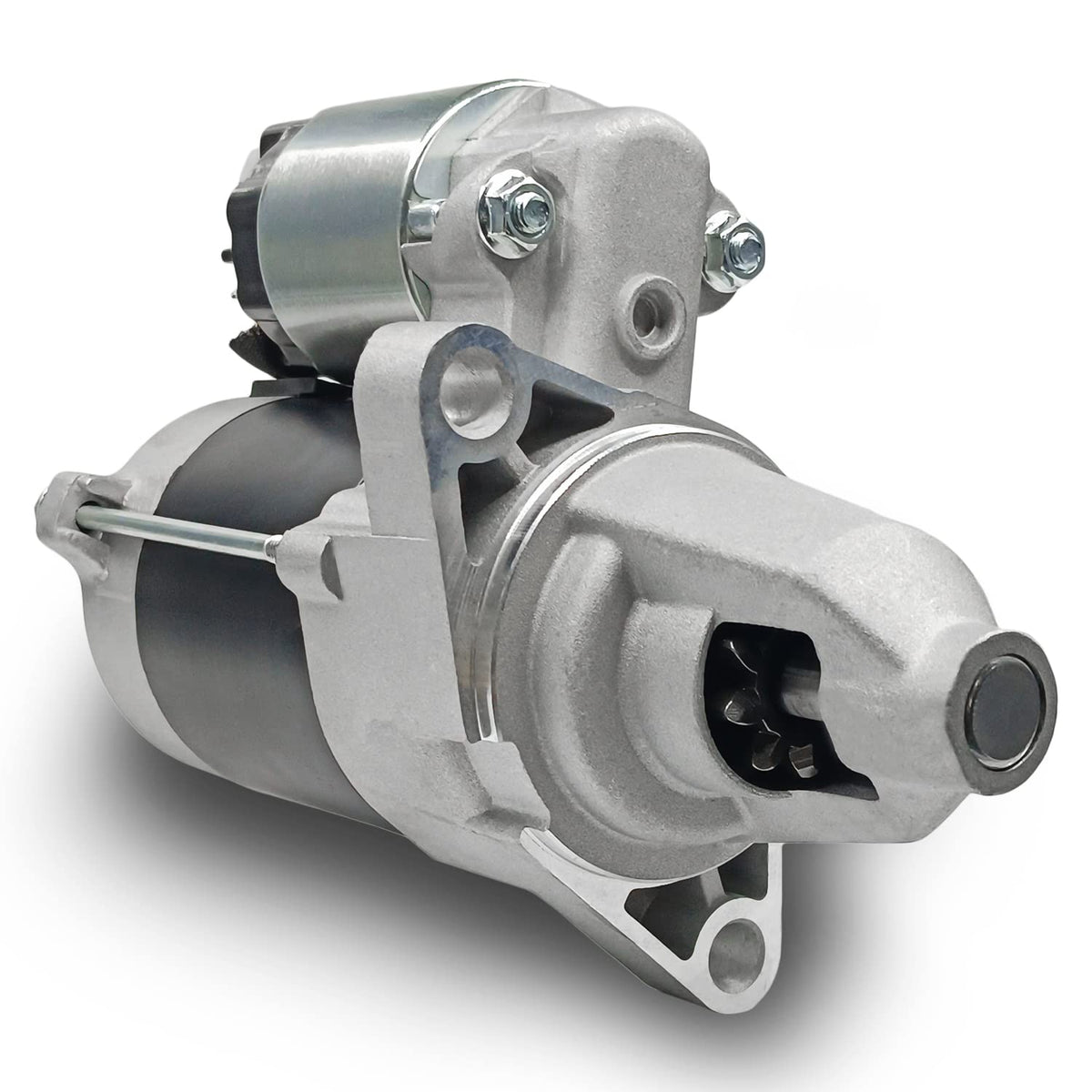 Boatrip 19612 starter motor front view; reliable start for Briggs & Stratton Vanguard engines