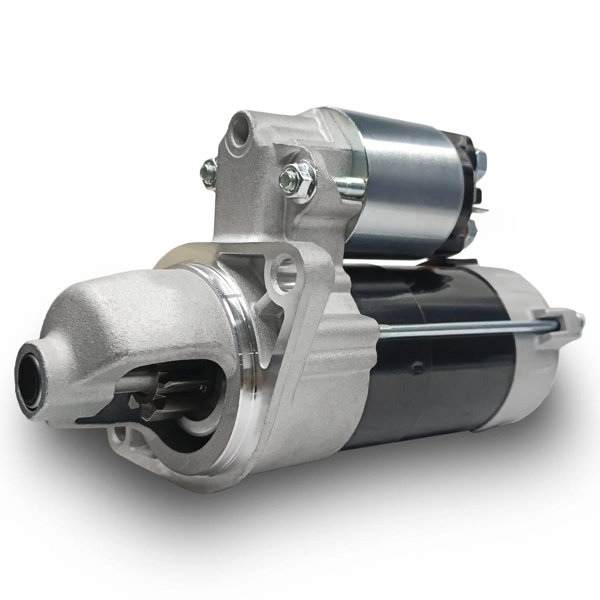 Boatrip Kubota ZD326 starter motor close-up for reliable start and smooth mowing