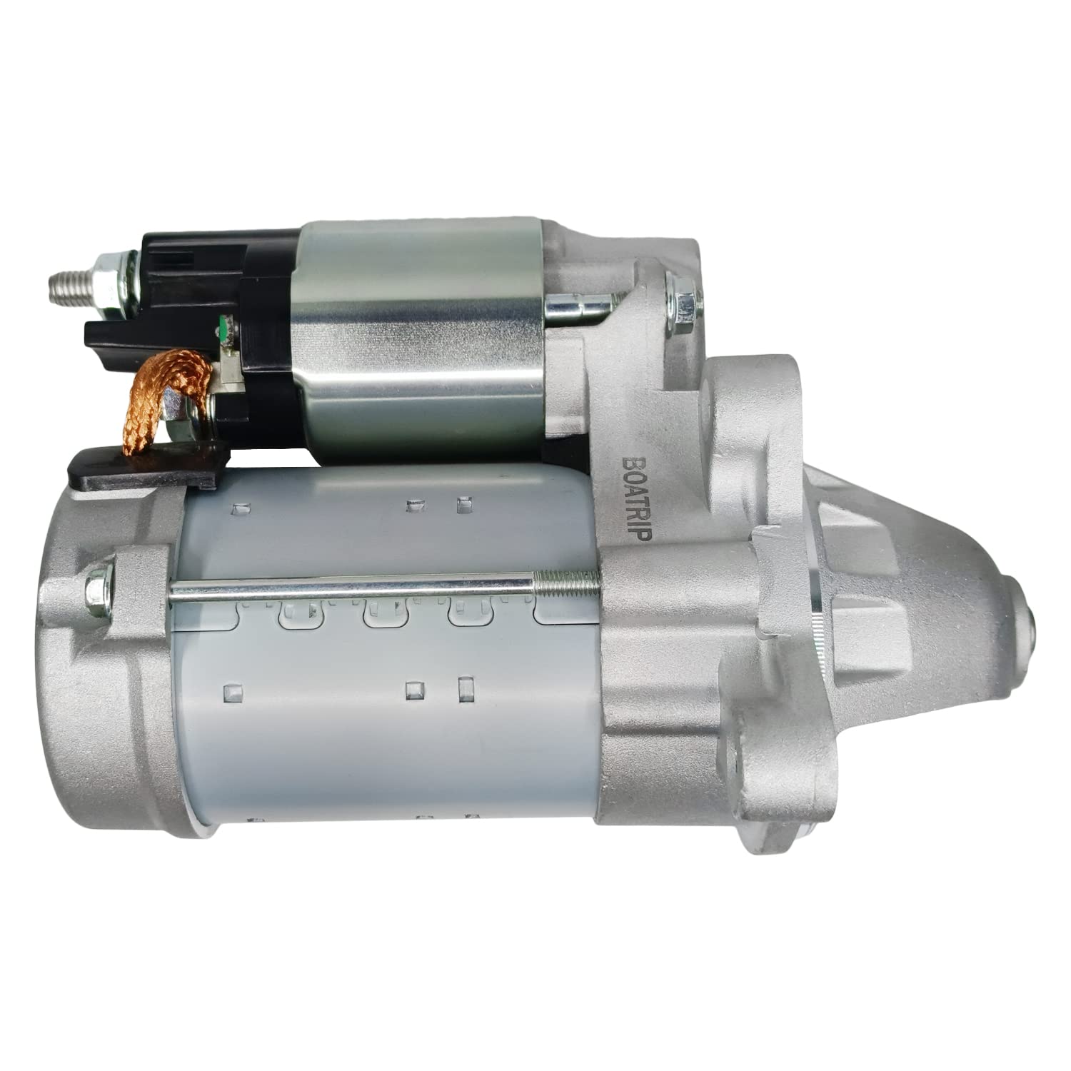 Boatrip starter motor for Expedition/E-Series, rear view, versatile compatibility.