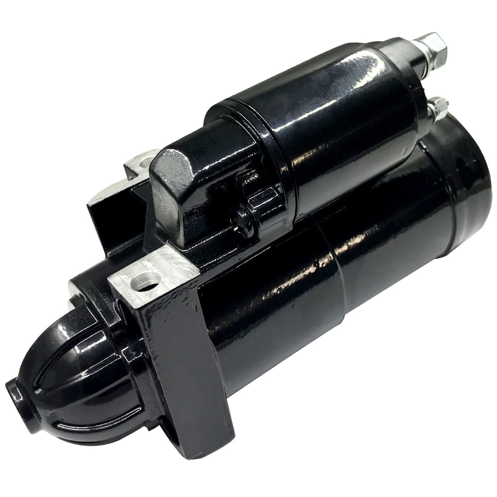 Boatrip starter motor installed in engine compartment for quick integration.