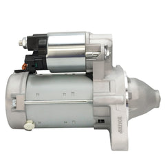 Boatrip starter motor for Matrix 1.8L in engine bay with crank focus.