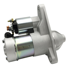 Boatrip starter motor in engine bay view, compact design fits tight spaces.