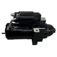 Boatrip starter motor side view highlights compact, durable marine design.