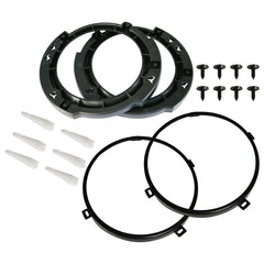Boatship 7inch round headlight mounting bracket left for Jeep JK, sturdy and secure