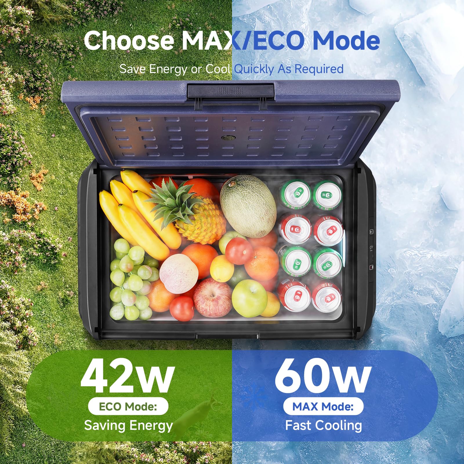BODEGACOOLER 45-degree shock-absorb design, stable on rough roads