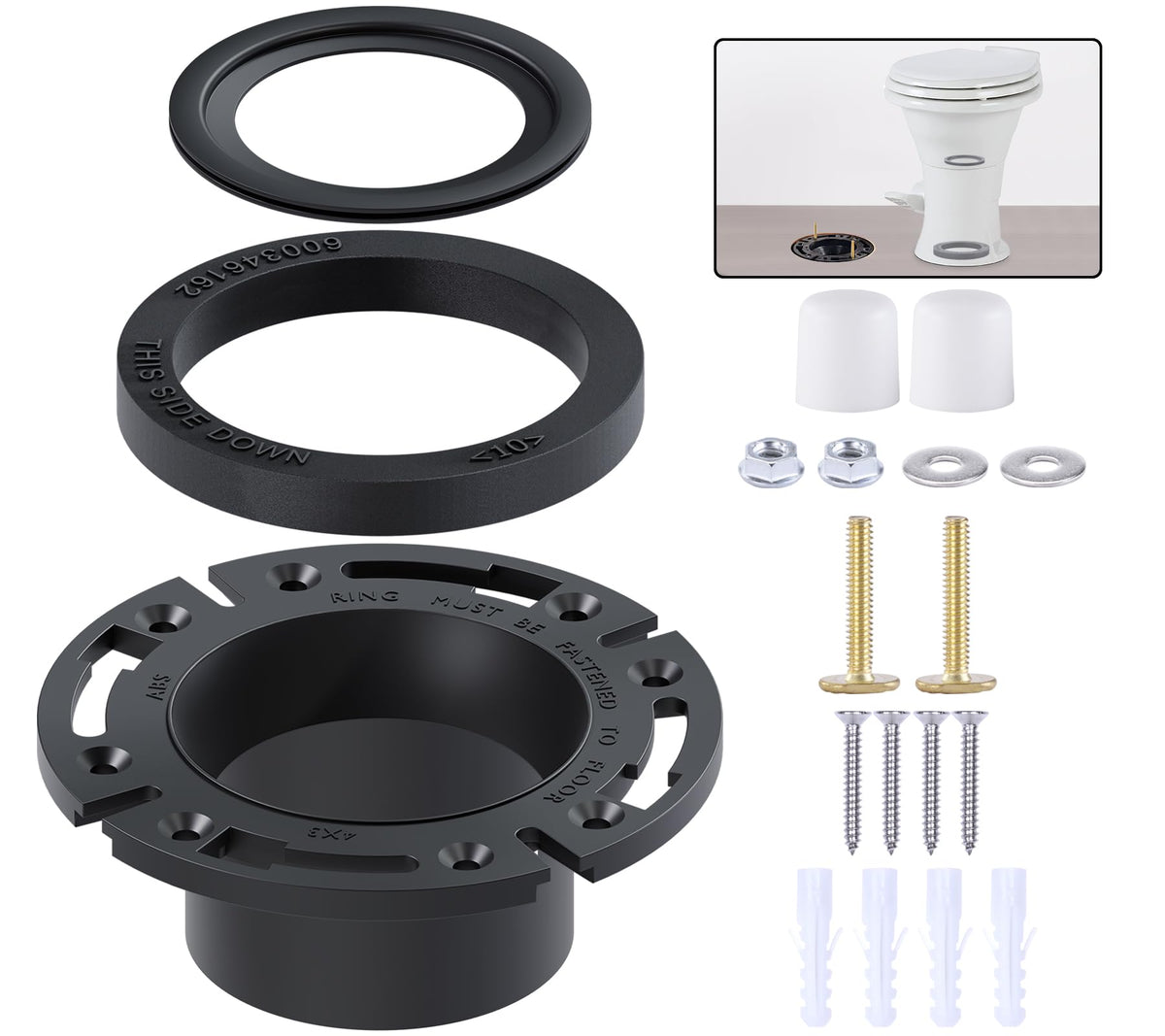 Boeemi RV 3-in-1 kit packaging and contents for simple upgrades.