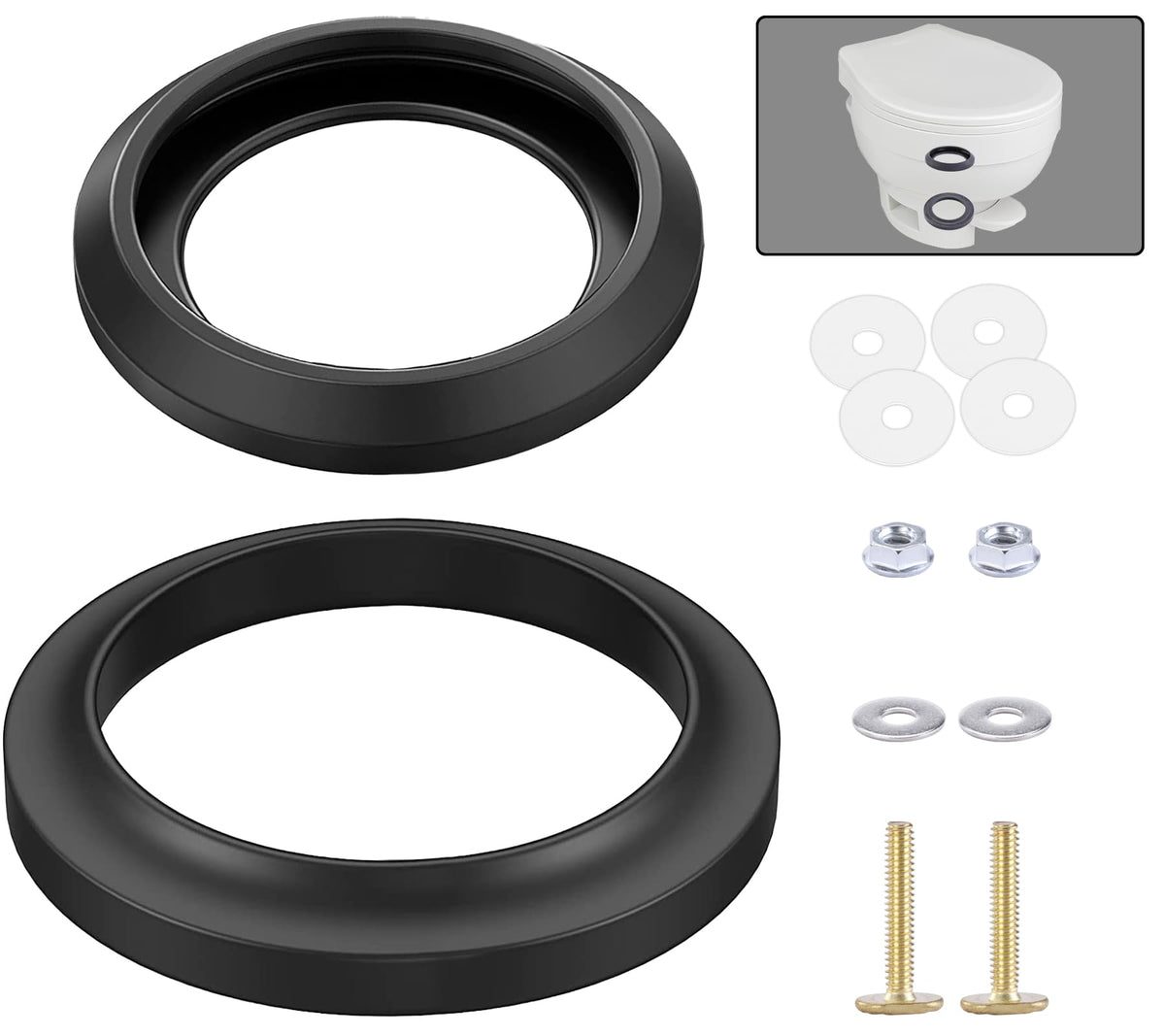 Boeemi RV toilet seal ball for 34120 middle flush provides reliable sealing on the road.