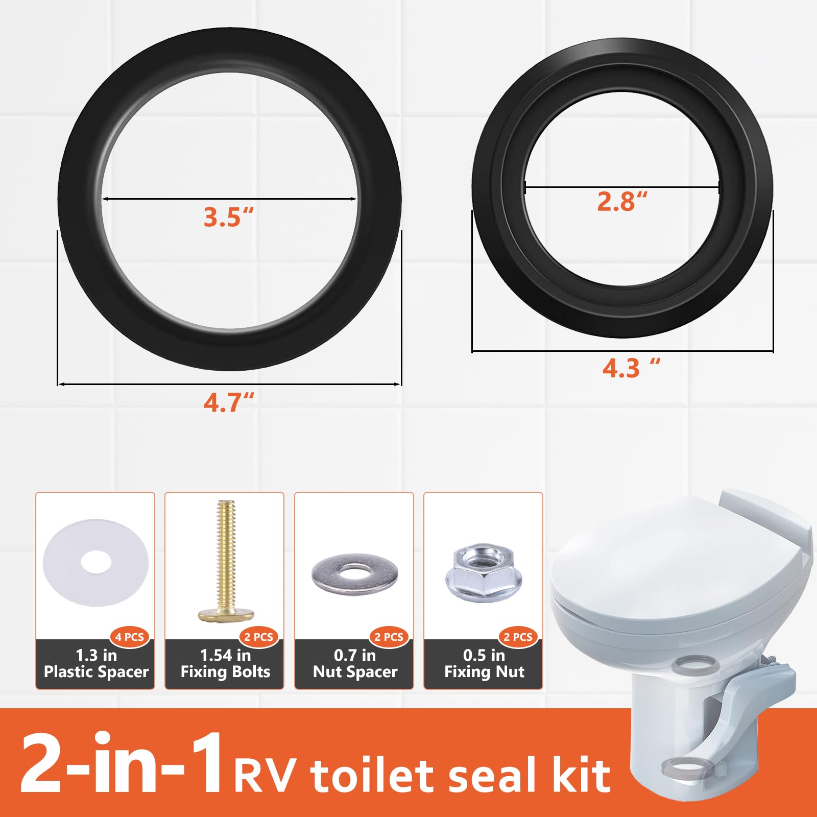 Boeemi composite-material seal offers durable protection against leaks in transit.
