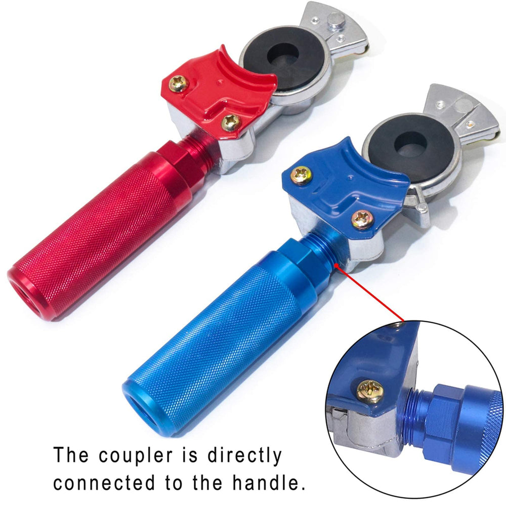 Boeray aluminum-bodied glad hand offers lightweight, durable construction.