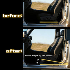 Hardware included ensures straightforward installation with no aftermarket parts
