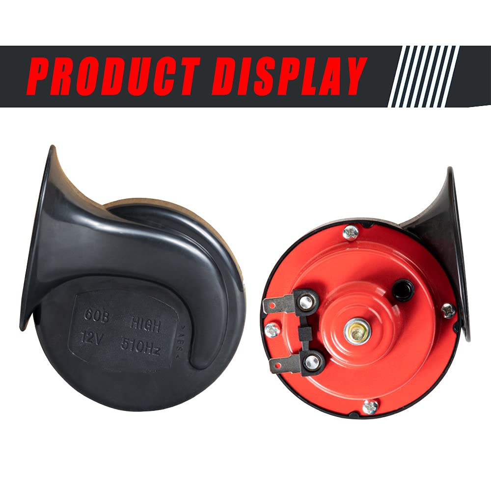 Boine blue rocker switch for UTV horn kit with LED logo for night visibility