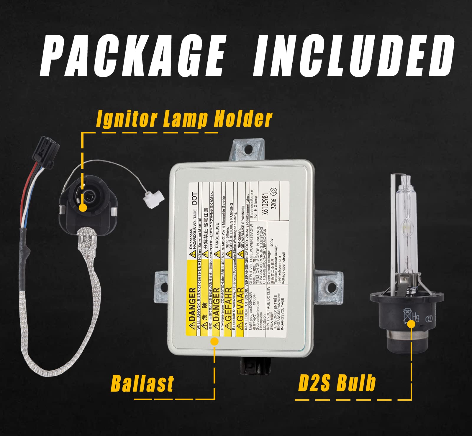 Boine D2S bulb installation kit enables quick plug-and-play replacement