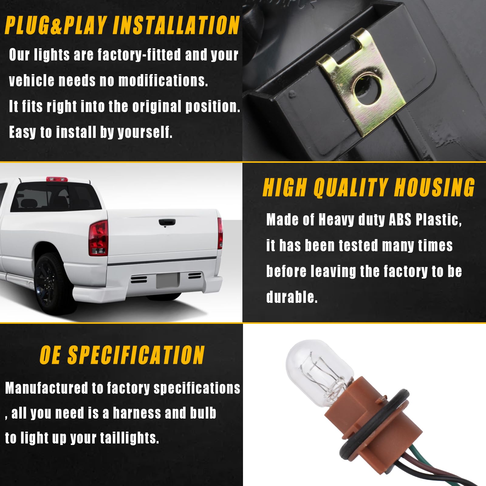 Boine right passenger lamp for Ram 2003-2006 enhances nighttime visibility