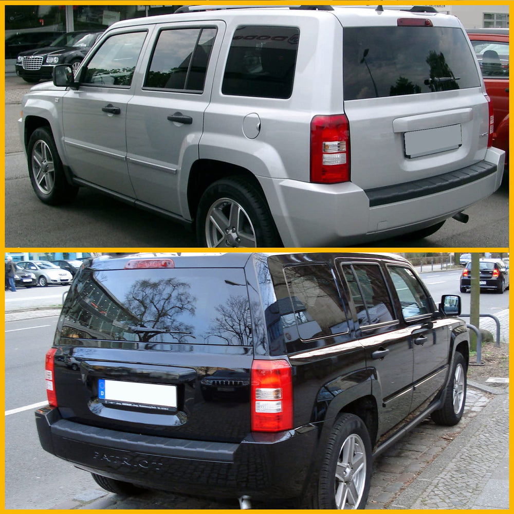 Boine easy-install tail light for Jeep Patriot; professional help optional.