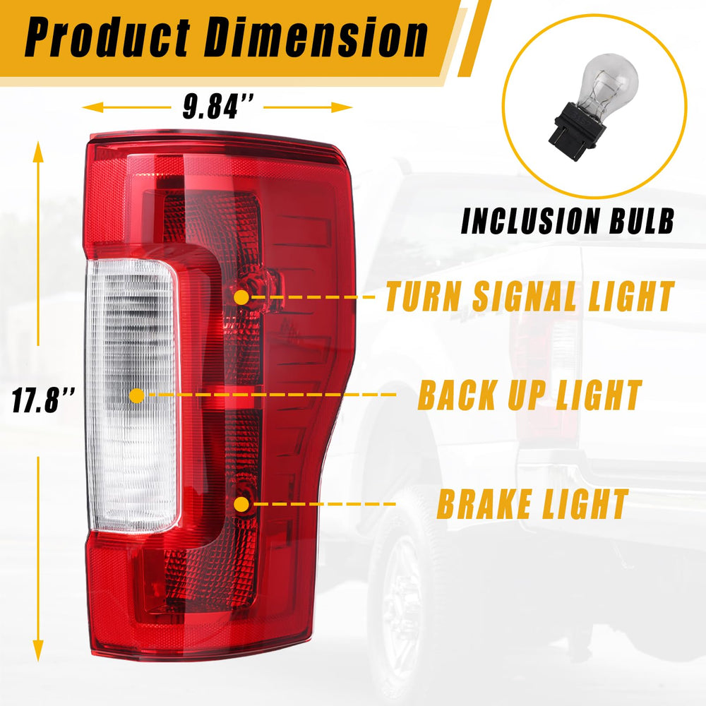 Boine brake lamp closeup highlights durable lens and weather sealing.