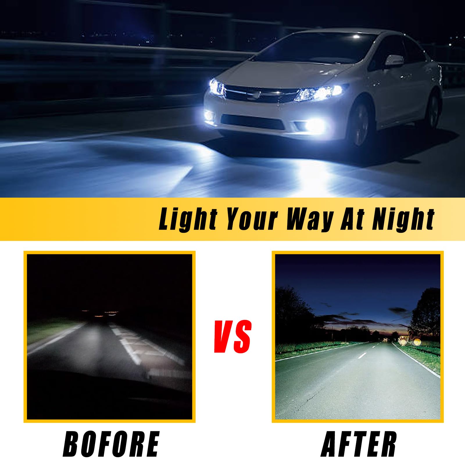 Boine fog lights rear view focuses on secure mounting and signal alignment for Chevy trucks.