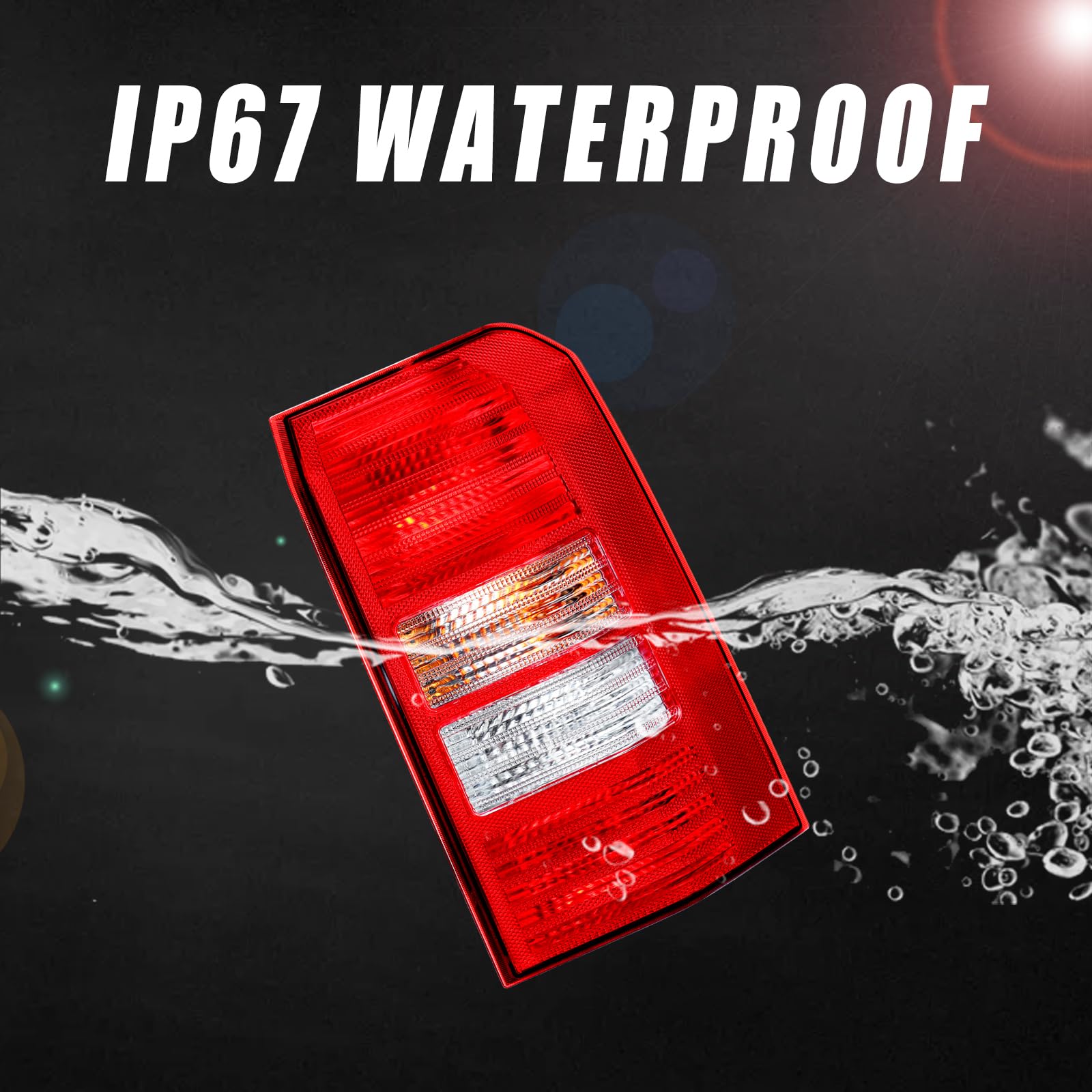 Boine tail light replacement covering part numbers 5160365AG and CH2800181.