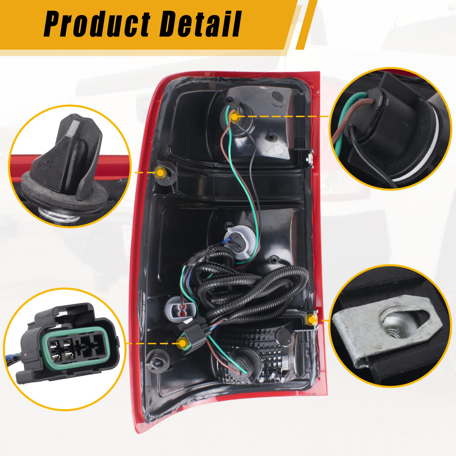 Boine right passenger tail light for GMC Sierra 3500HD offers reliable illumination