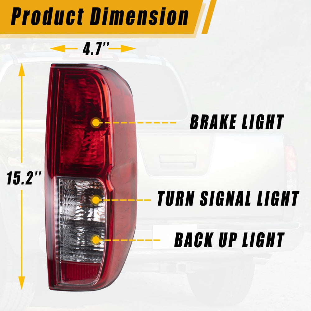 Boine tail light for Suzuki Equator with plug-and-play setup for simple replacement.