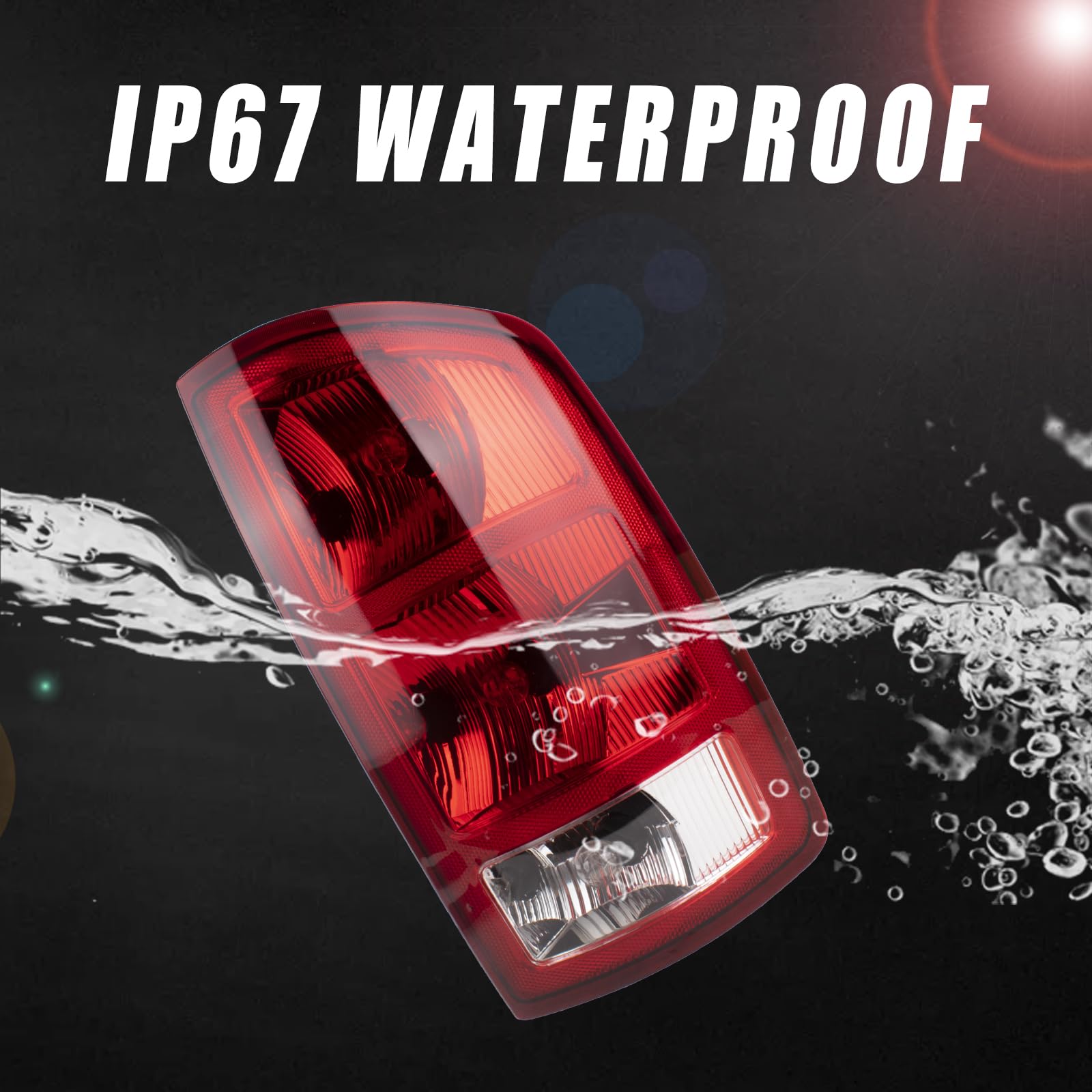 Right-side tail light for Dodge Ram ensures reliable brake signaling