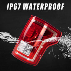 Durable Boine tail light housing supports long road use.