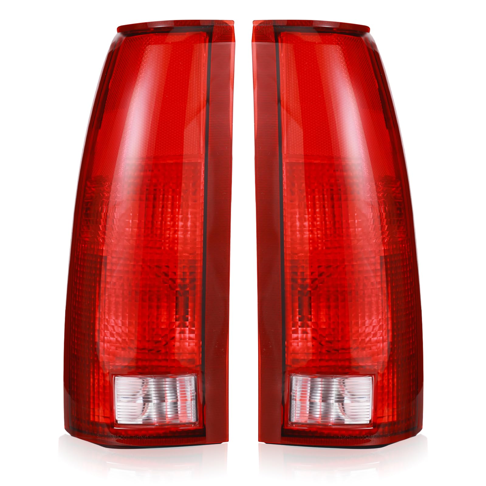 Boine tail light for 1988-1999 GM trucks, driver-side rear view showing build quality