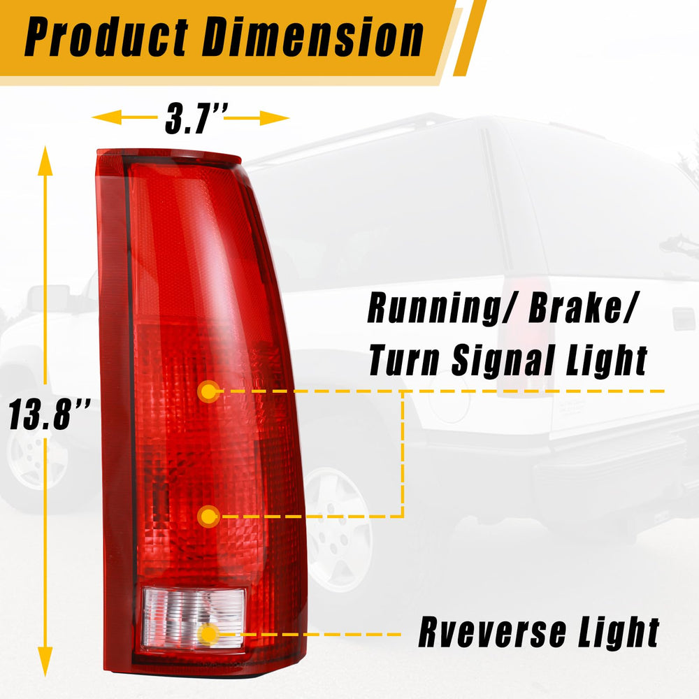 Boine tail light for Suburban/Tahoe/Blazer/Yukon enhances rear signaling on classic models.