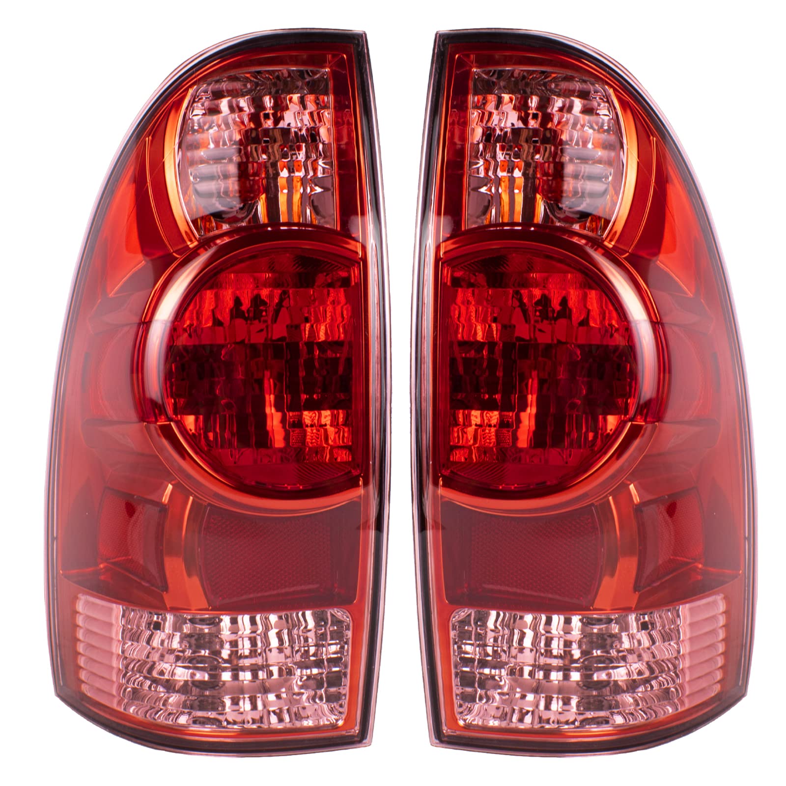 Boine tail light for Toyota Tacoma driver side with bulb included, plug-and-play fit.