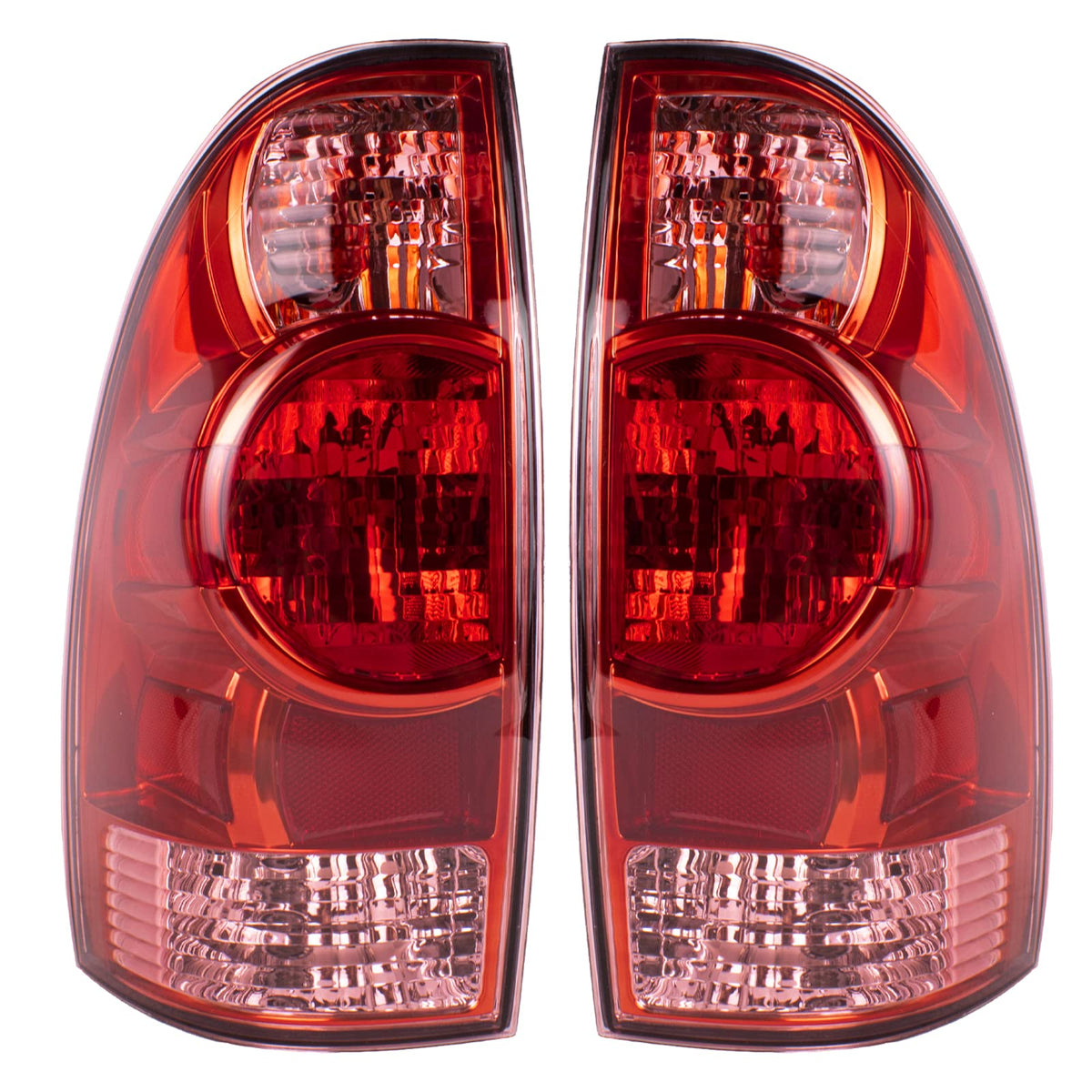 Boine tail light for Toyota Tacoma driver side with bulb included, plug-and-play fit.
