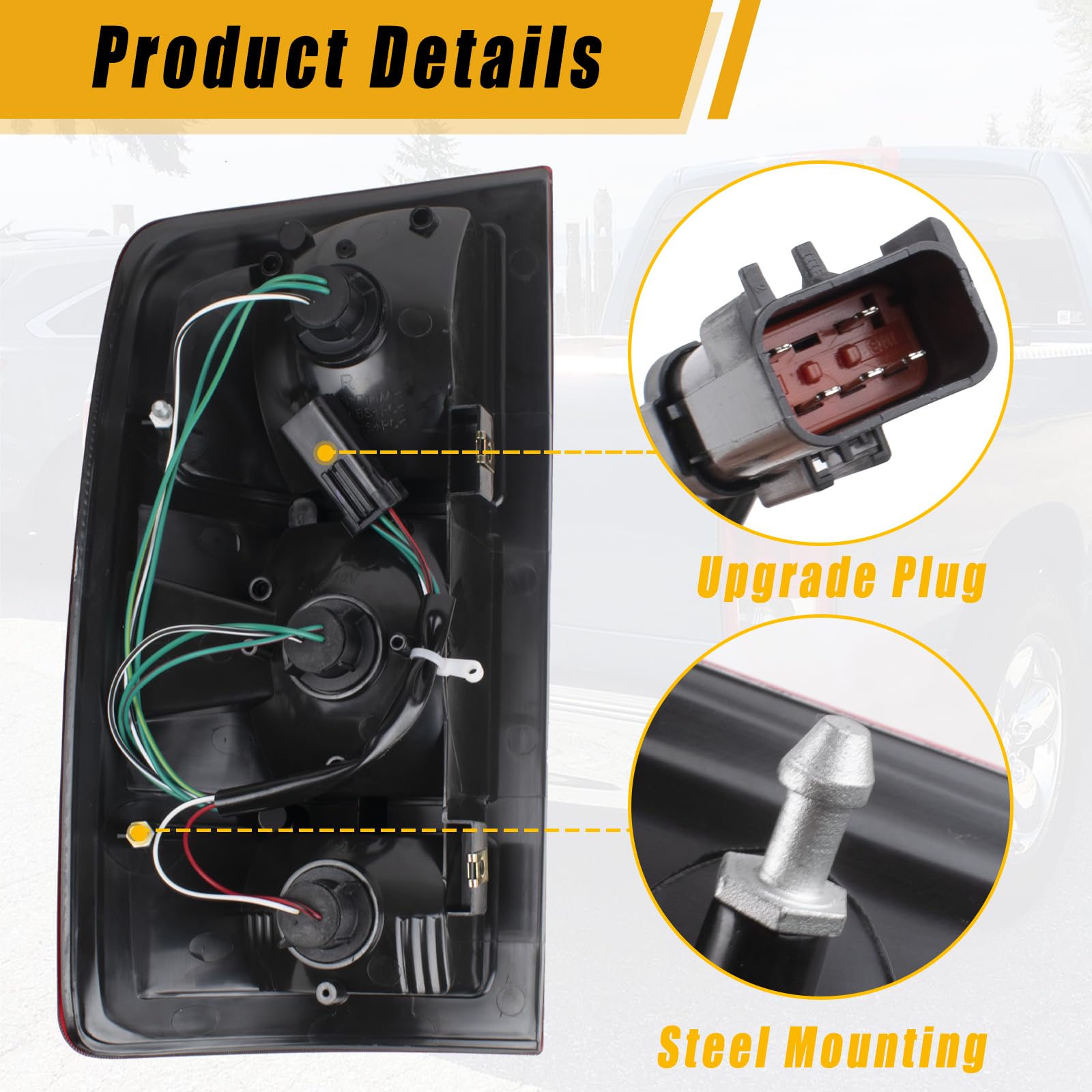 Tail light assembly for Ram 1500-3500 offers durable housing