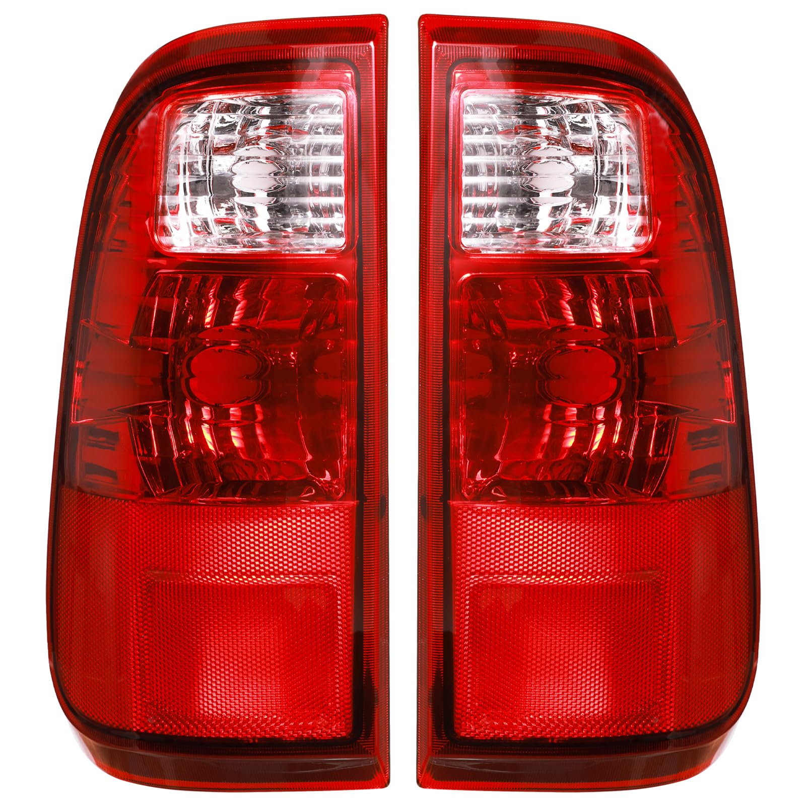 Boine tail light driver-side rear close-up shows durable ABS construction and night visibility.