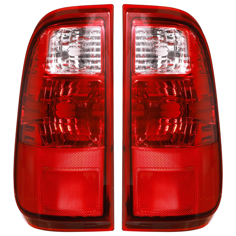 Boine tail light driver-side rear close-up shows durable ABS construction and night visibility.