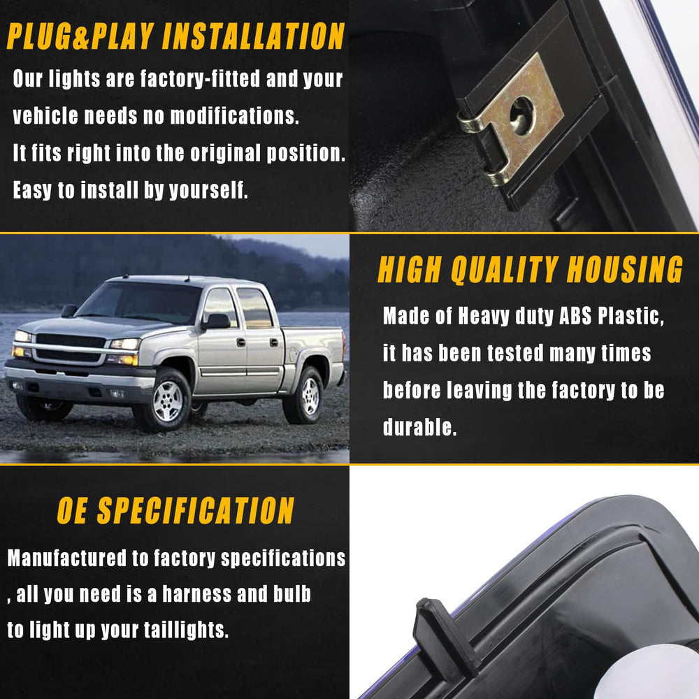 Boine tail light installation is easy for quick GM replacement.