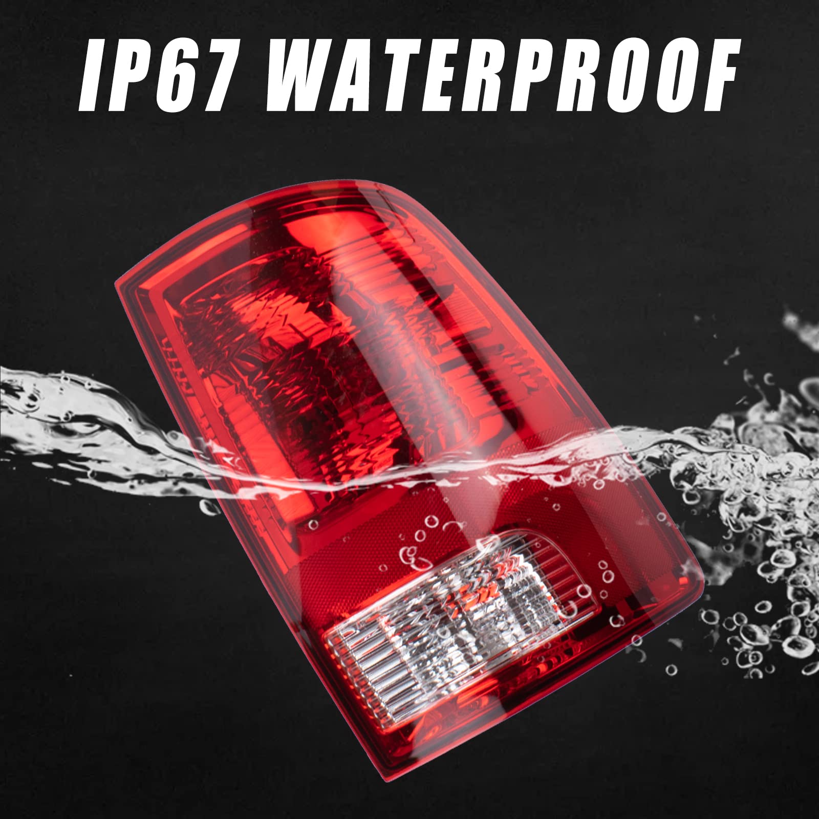 Boine taillight packaging indicating a complete replacement kit
