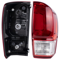 Boine tail light rear view highlights durable ABS plastic construction.